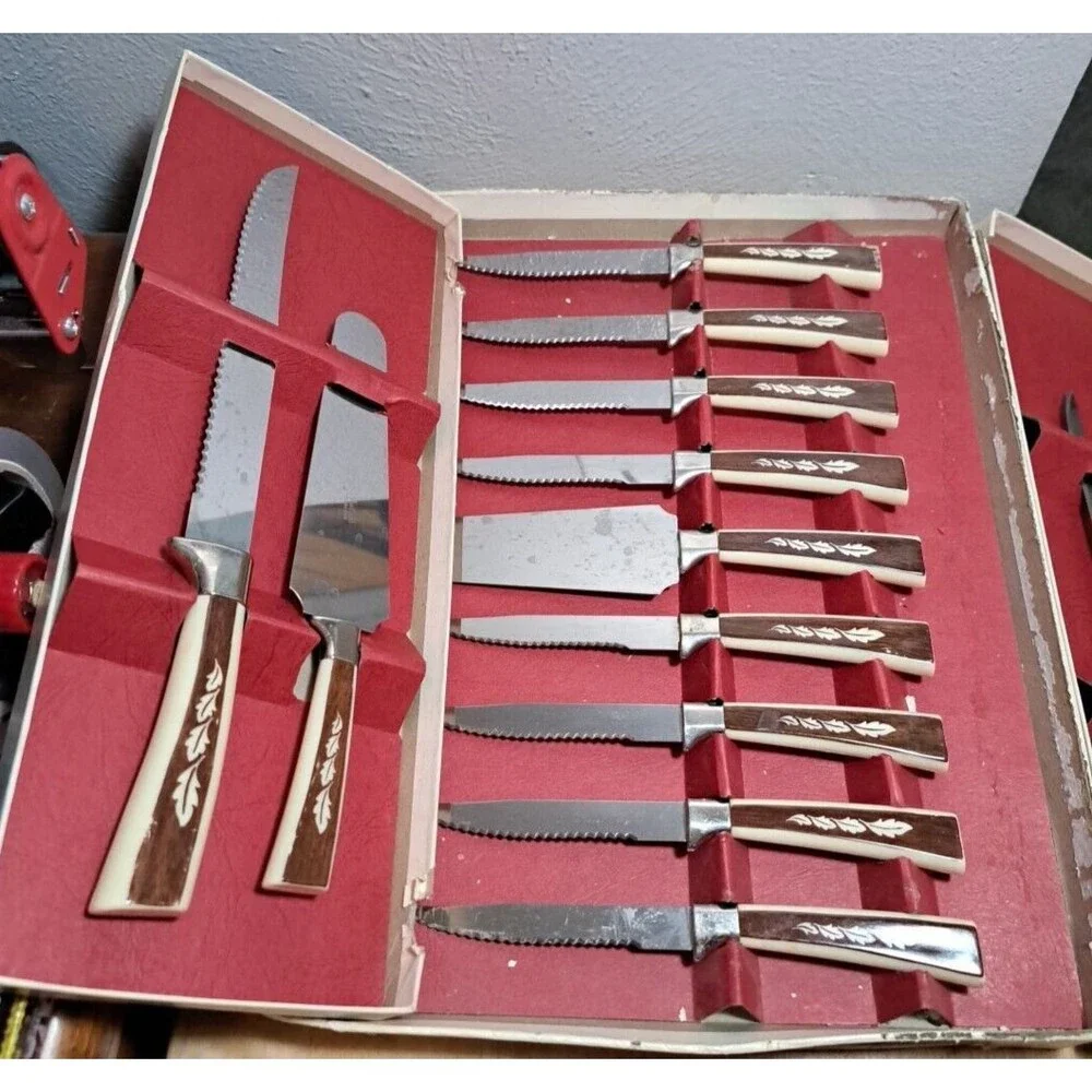 Regent Sheffield 19 Piece Treasure Chest, Stainless Steel Knife Set & 6pc Set
